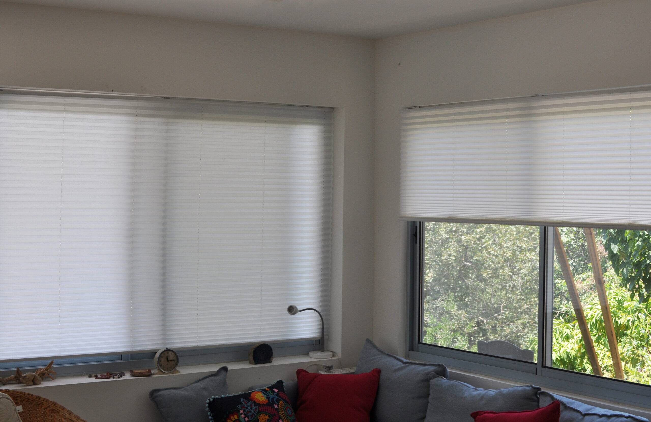 פליסה10 וילון פליסה לסלון